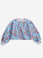 Bobo Choses Watercolor all over cropped sweatshirt - Bobo choses