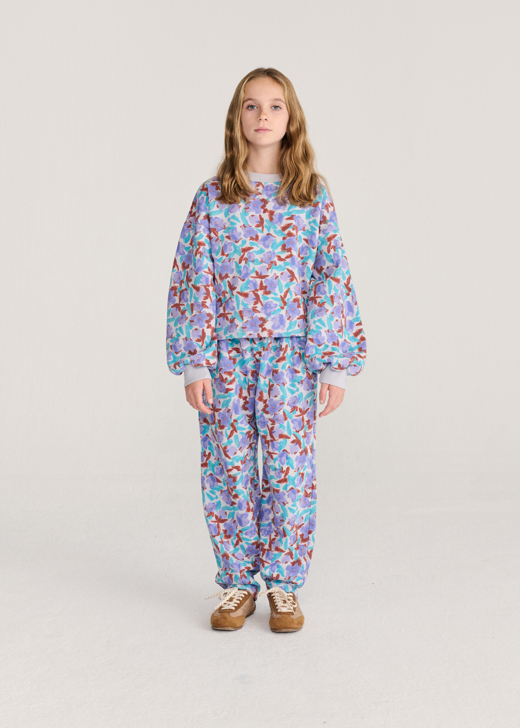 Bobo Choses Watercolor all over cropped sweatshirt - Bobo choses