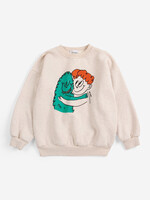 Bobo Choses Hug hairy monster sweatshirt - Bobo choses