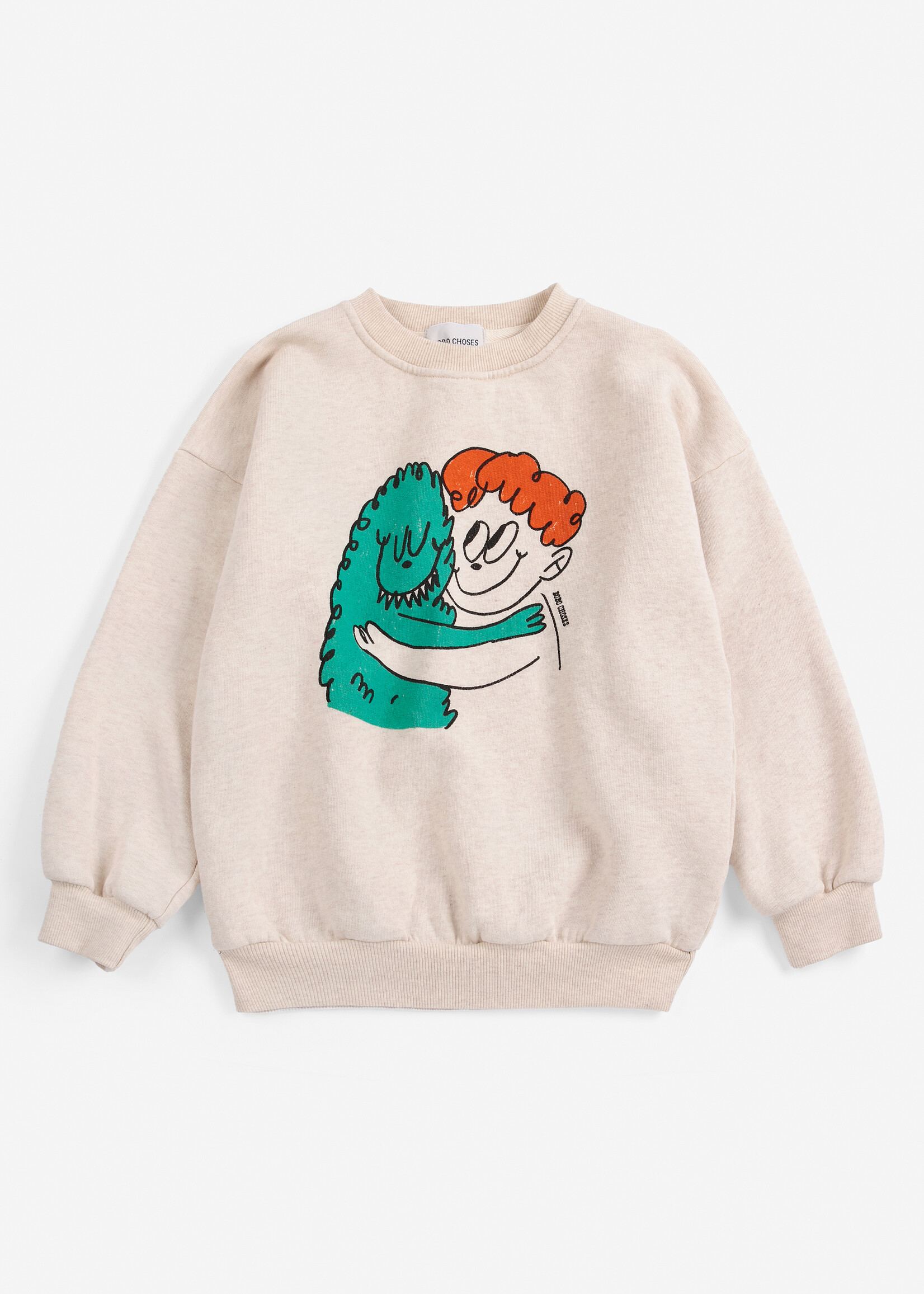 Bobo Choses Hug hairy monster sweatshirt - Bobo choses