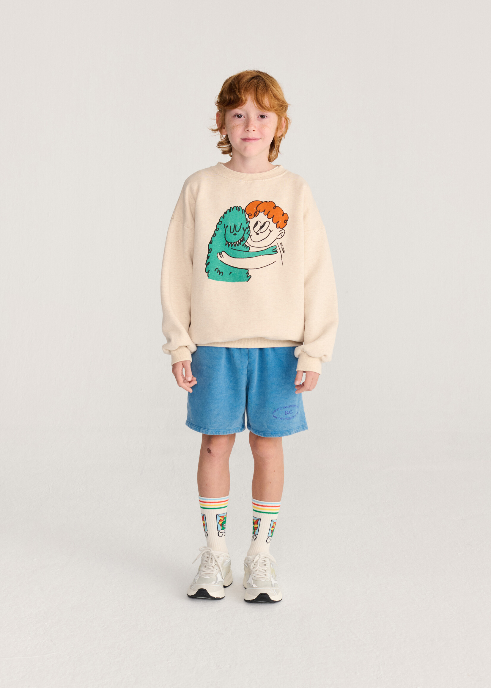 Bobo Choses Hug hairy monster sweatshirt - Bobo choses