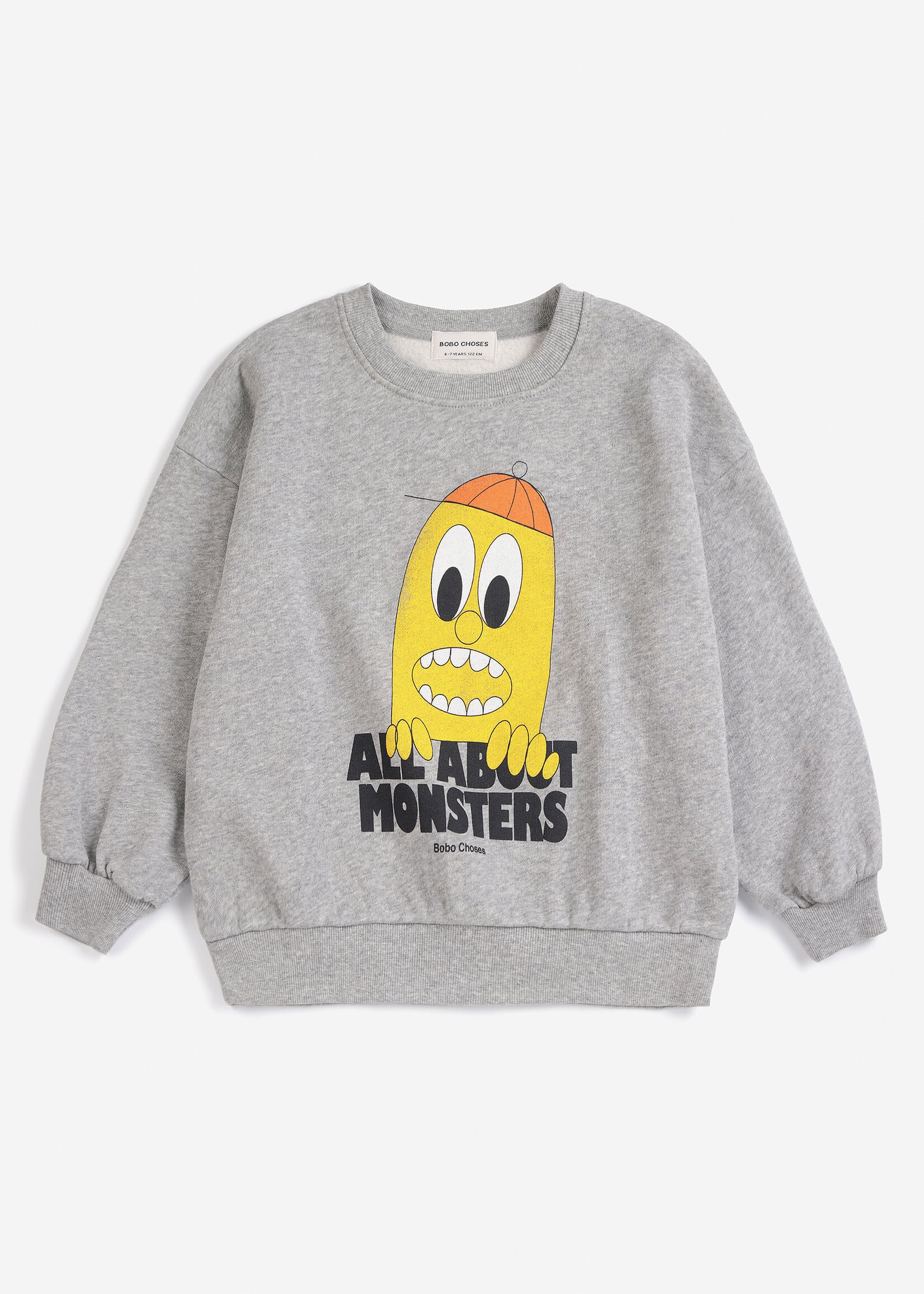 Bobo Choses Bigtooth lemon sweatshirt - Bobo choses