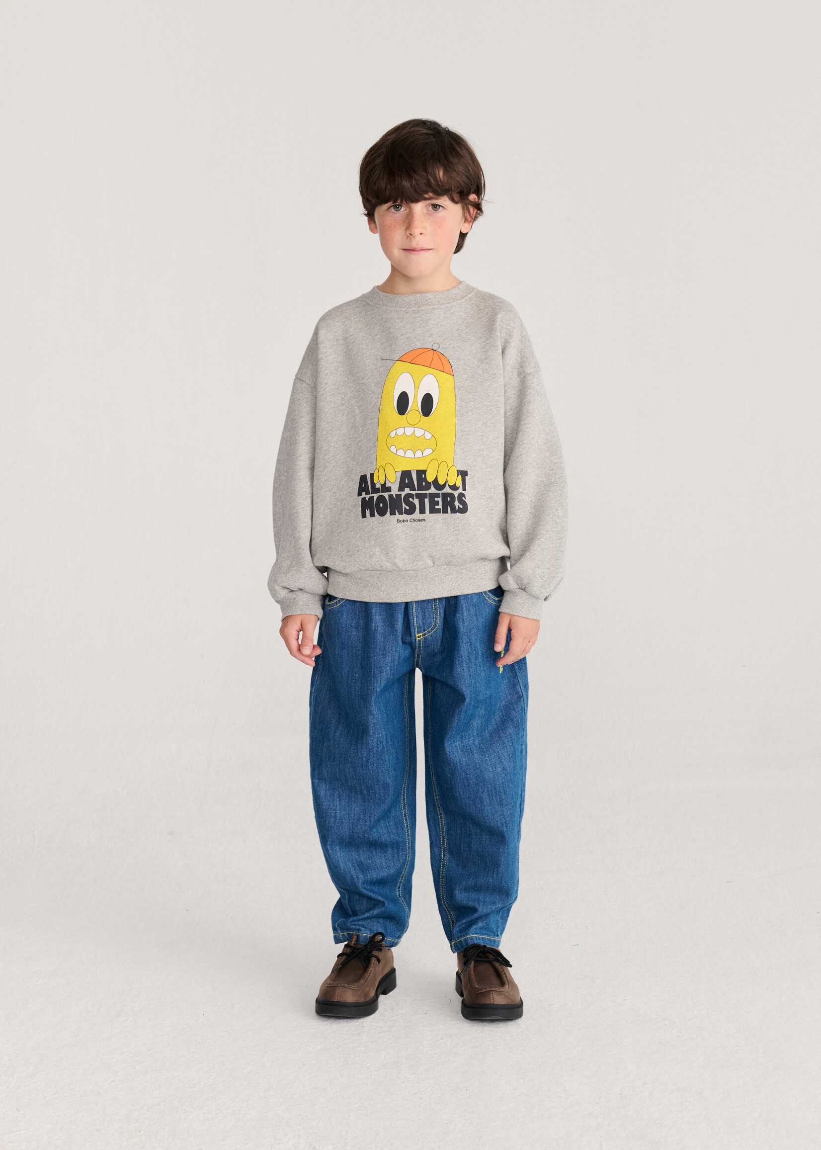 Bobo Choses Bigtooth lemon sweatshirt - Bobo choses