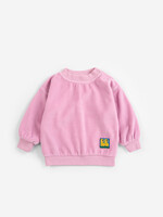 Bobo Choses Boo bo tag velvet sweatshirt - Bobo choses