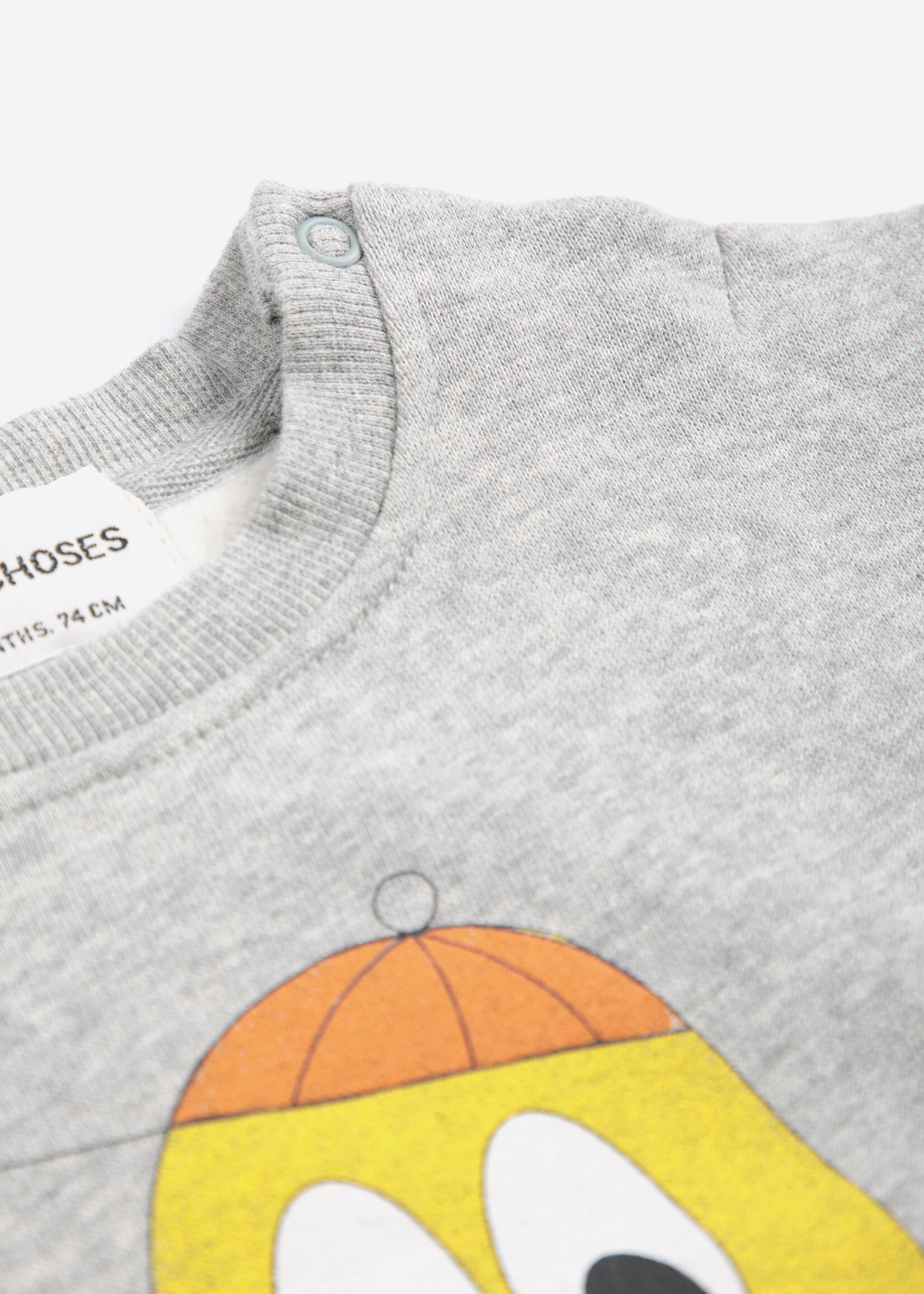Bobo Choses Bigtooth lemon sweatshirt - Bobo choses