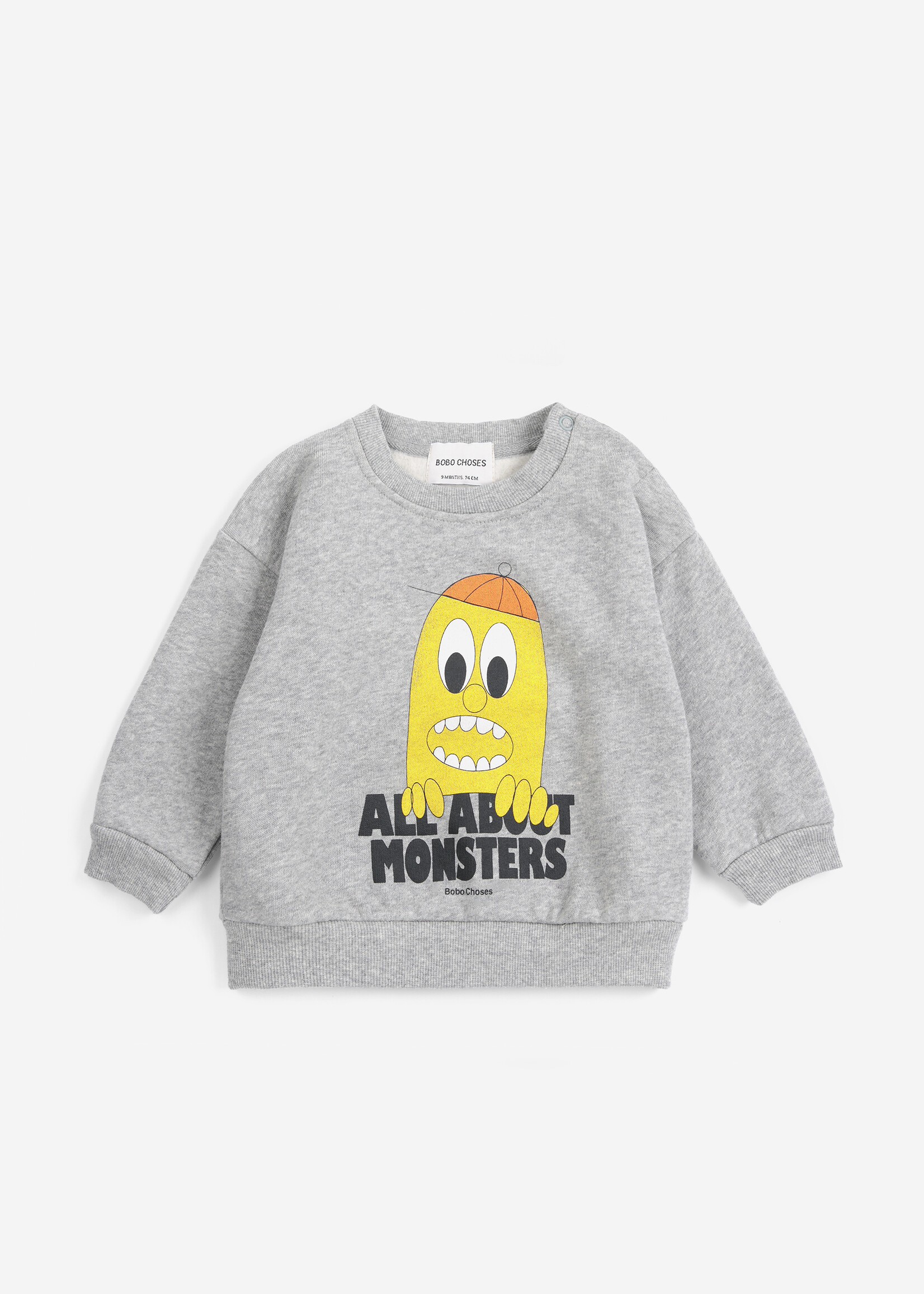 Bobo Choses Bigtooth lemon sweatshirt - Bobo choses