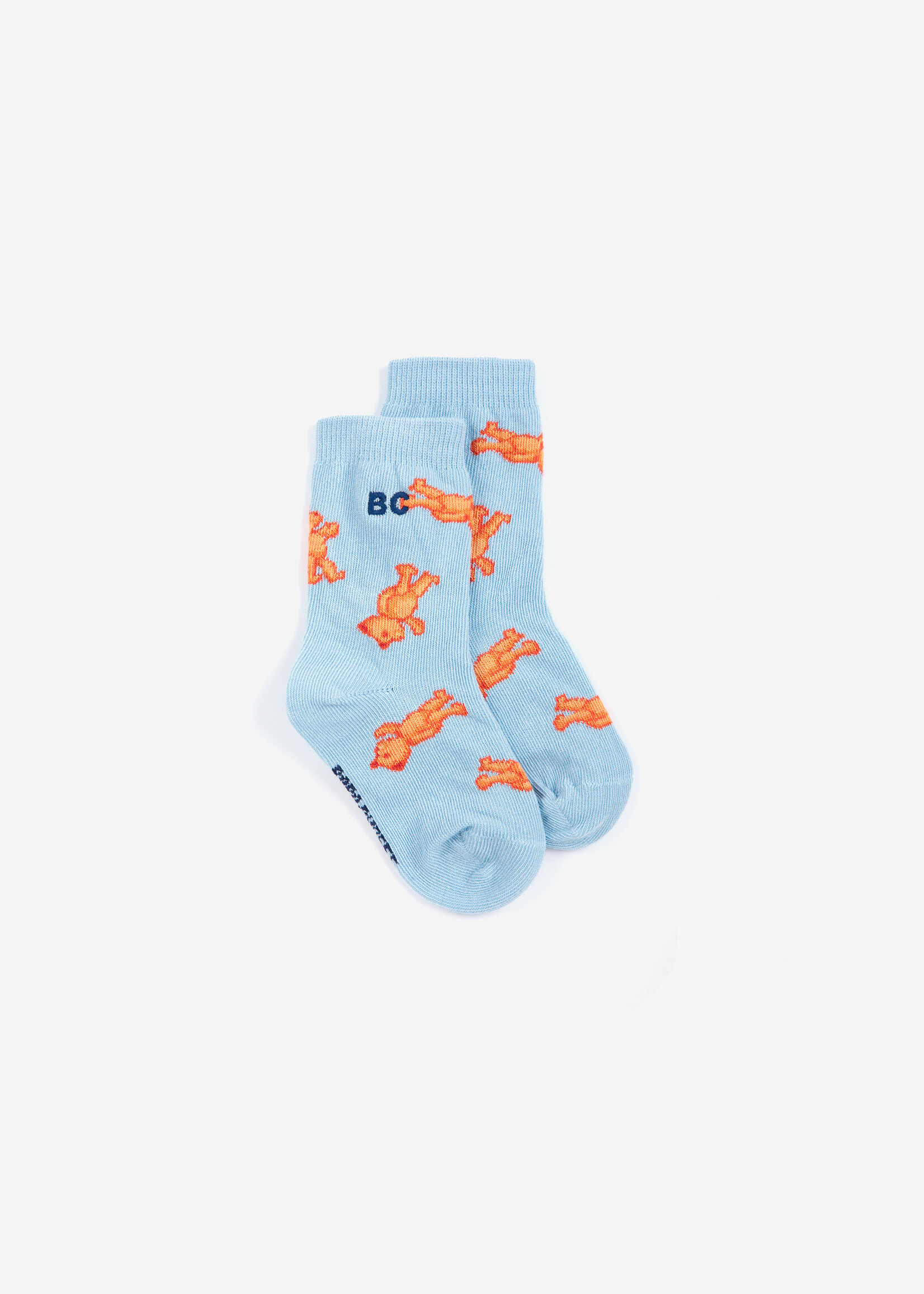 Bobo Choses Softpaw monster all over short socks - Bobo choses