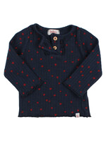 Buho Barcelona BB mini cuore tshirt Navy - Buho