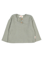 Buho Barcelona BB soft rib tshirt Eucalyptus - Buho