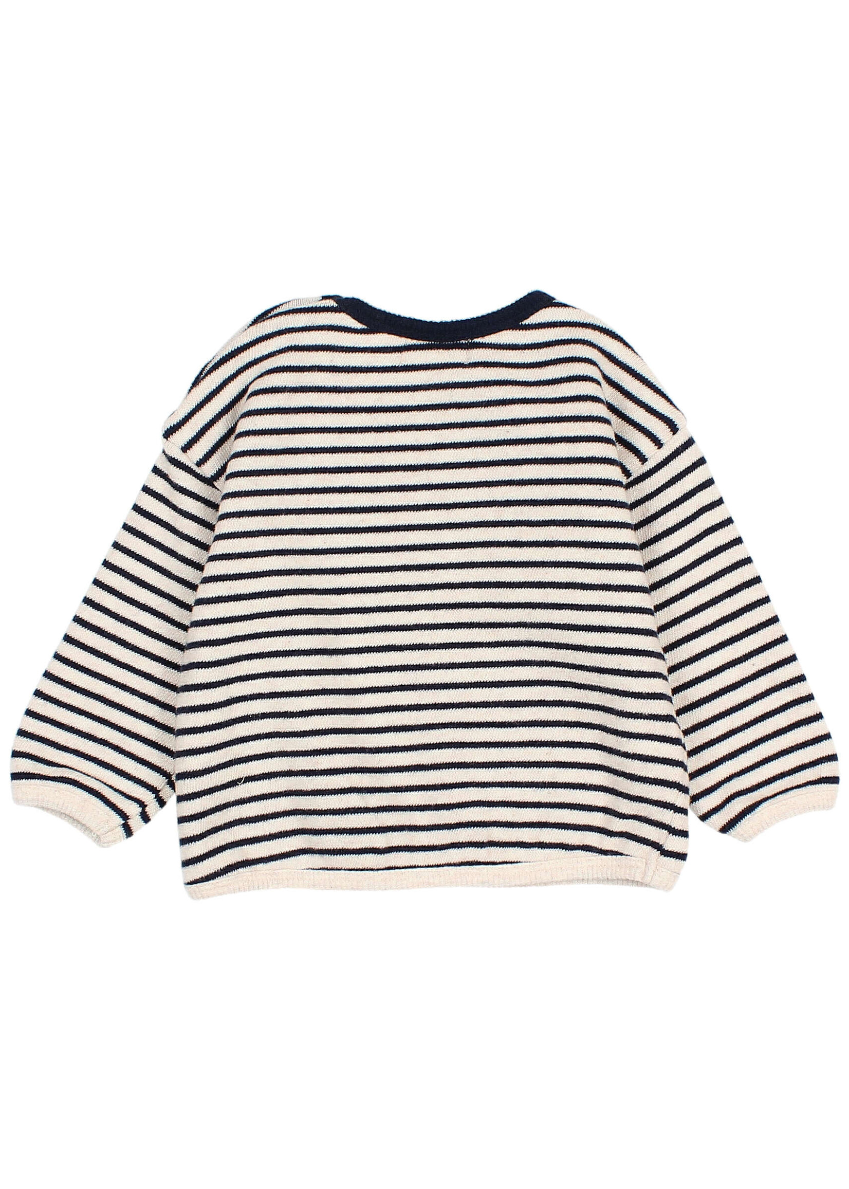 Buho Barcelona BB soft stripes sweatshirt Navy - Buho
