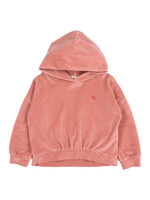 Buho Barcelona Velvet hoodie Peony - Buho