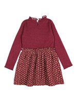 Buho Barcelona Cottage combi dress Pomegranate - Buho