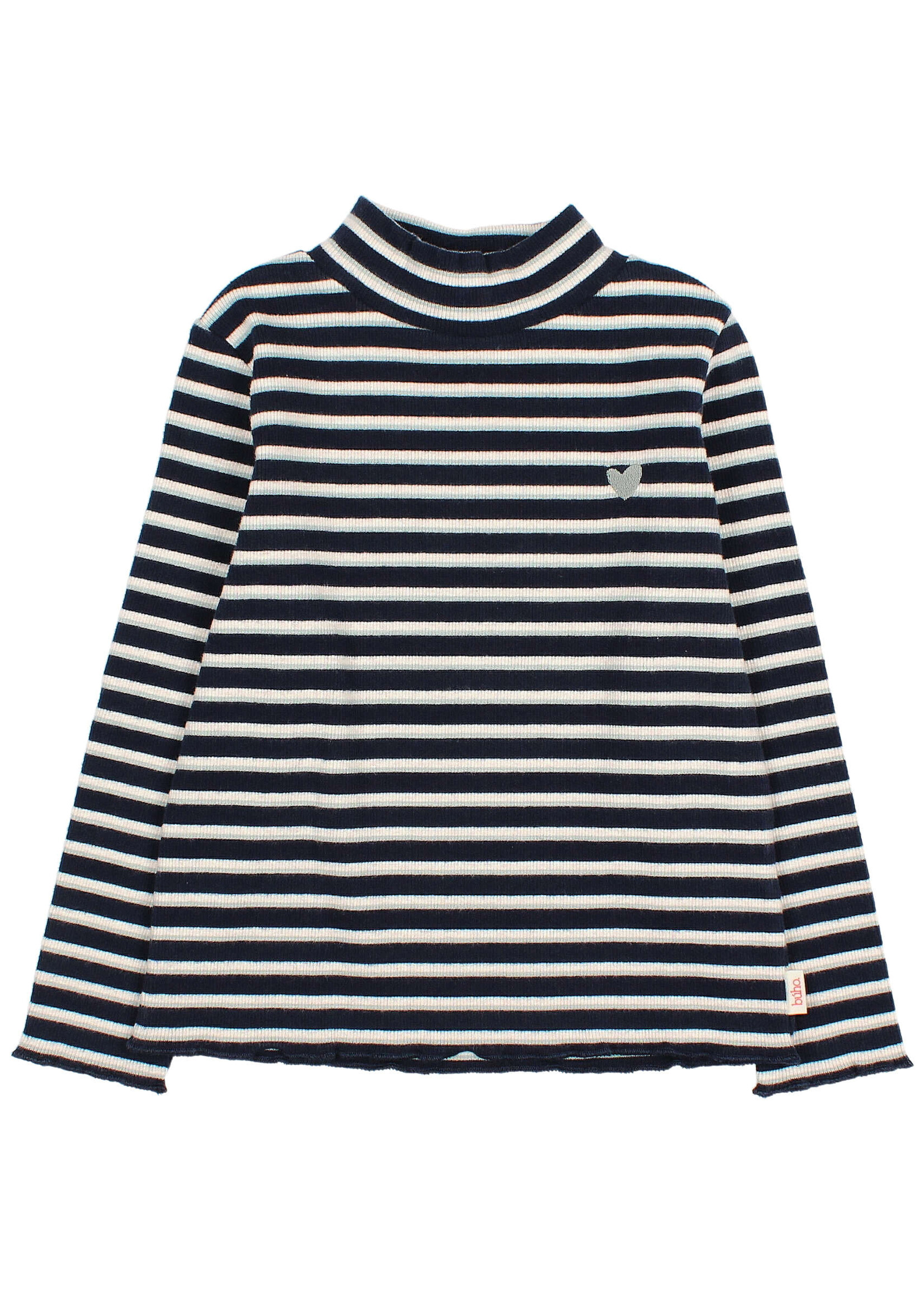 Buho Barcelona Fancy stripes t-shirt Navy - Buho