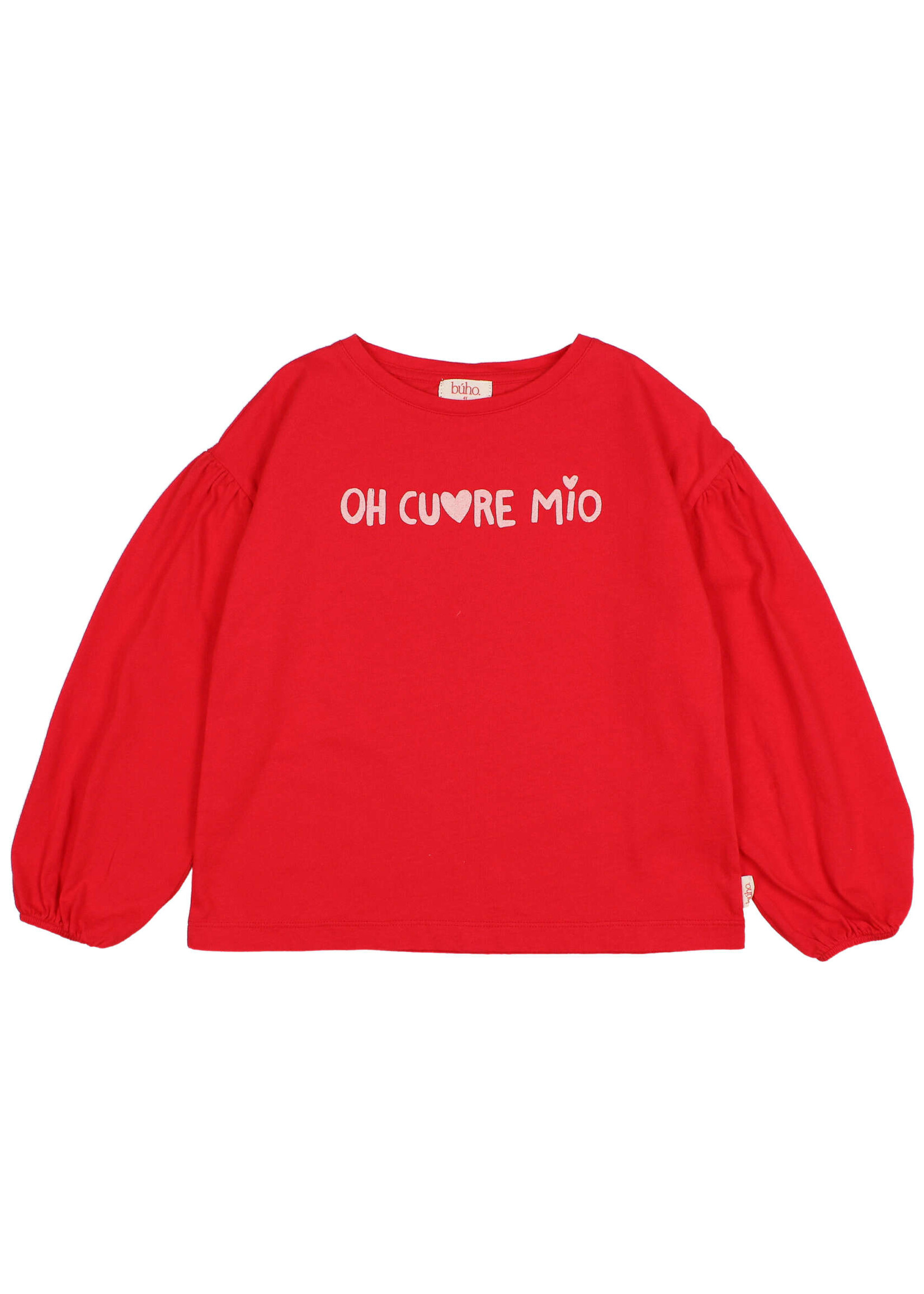 Buho Barcelona Cuore t-shirt Poppy red - Buho