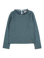 Buho Barcelona Ruffle tshirt Harbour - Buho
