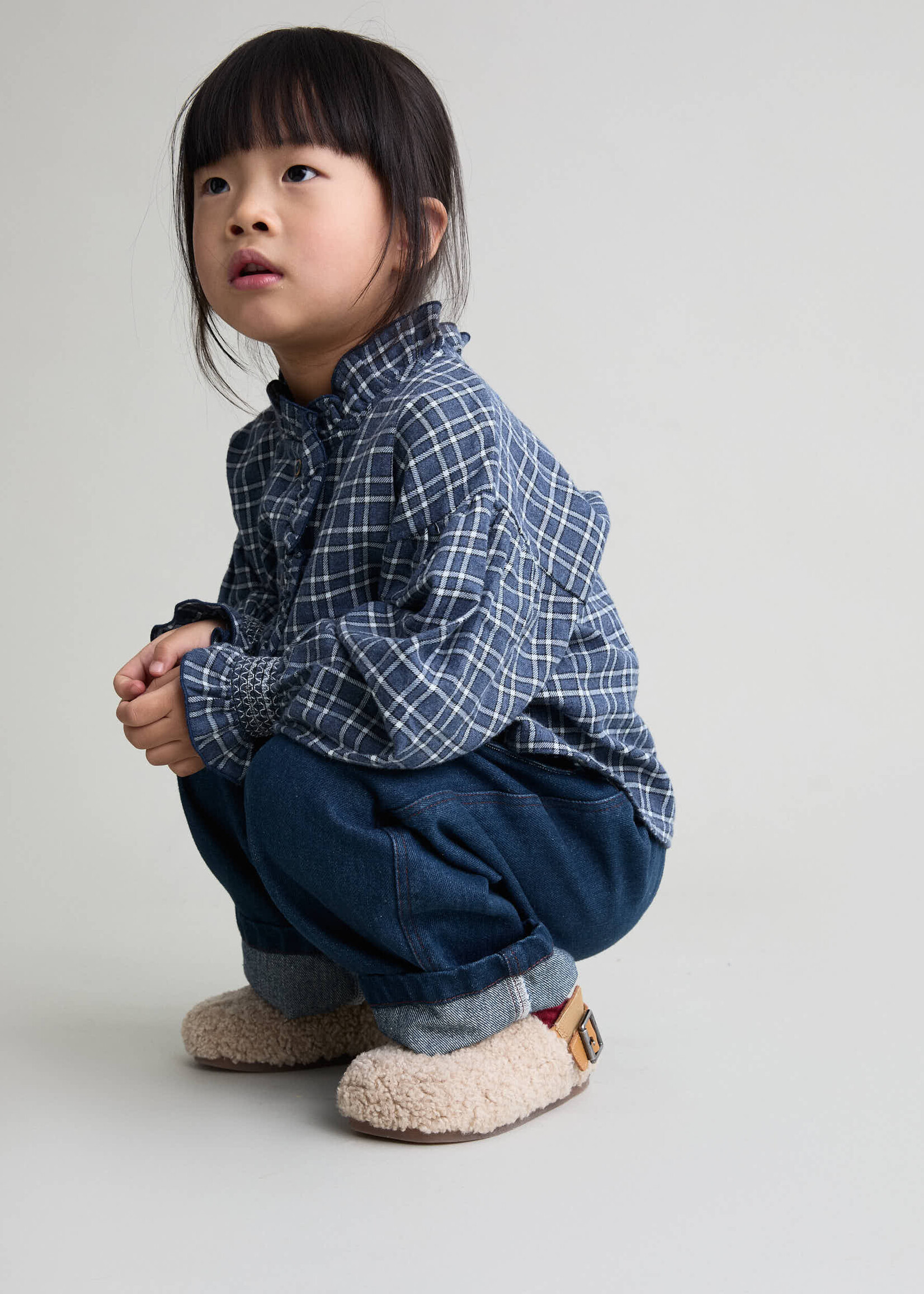 Buho Barcelona Denim girly pants denim - Buho