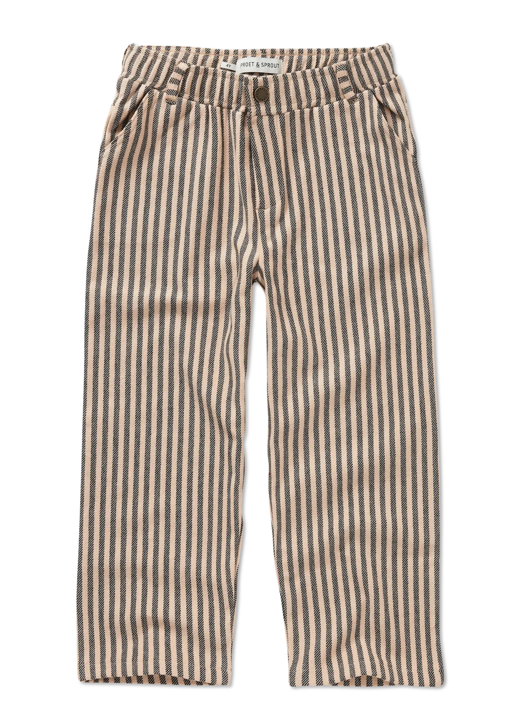 Sproet en Sprout Chino pants jersey stripe - Sproet en Sprout