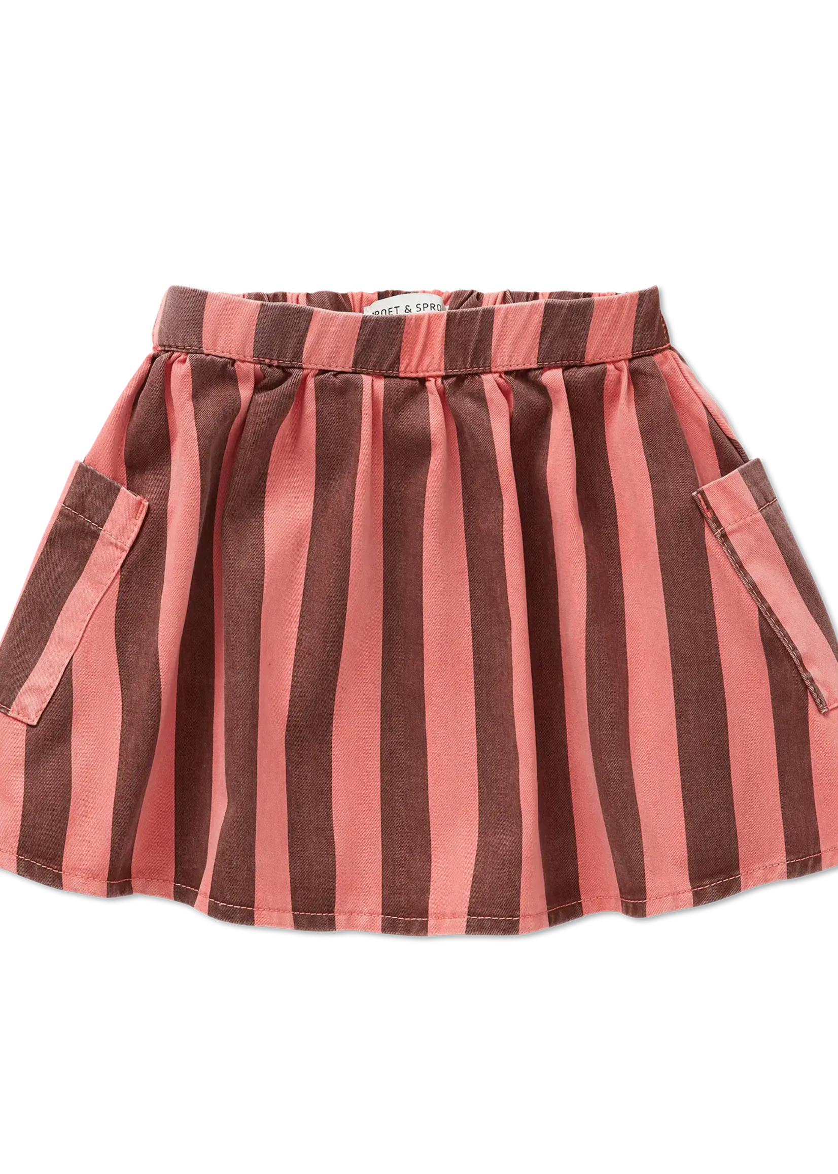 Sproet en Sprout Striped denim skirt - Sproet en Sprout