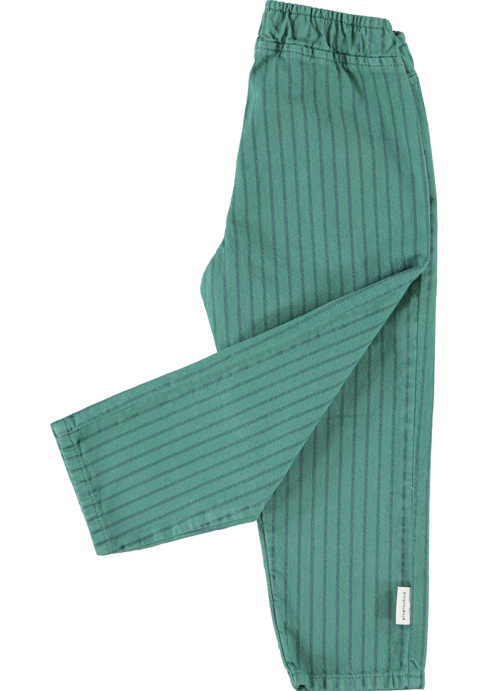 Piupiuchick Trousers green black stripes - Piupiuchick