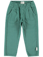 Piupiuchick Trousers green black stripes - Piupiuchick