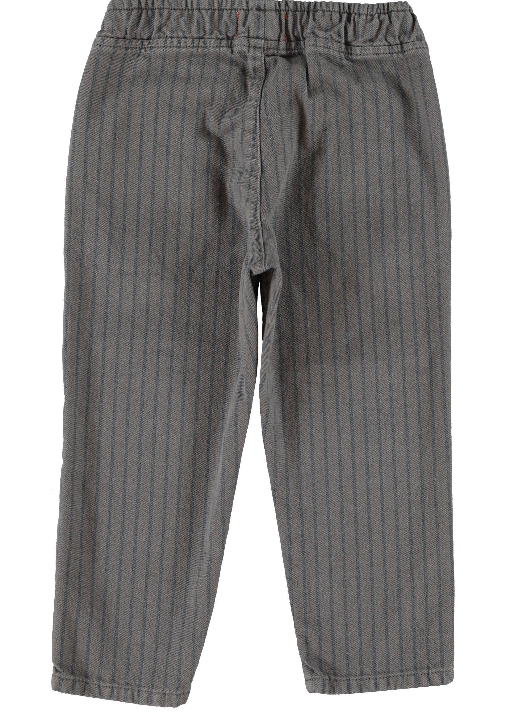Piupiuchick Trousers grey w/ black stripes - Piupiuchick