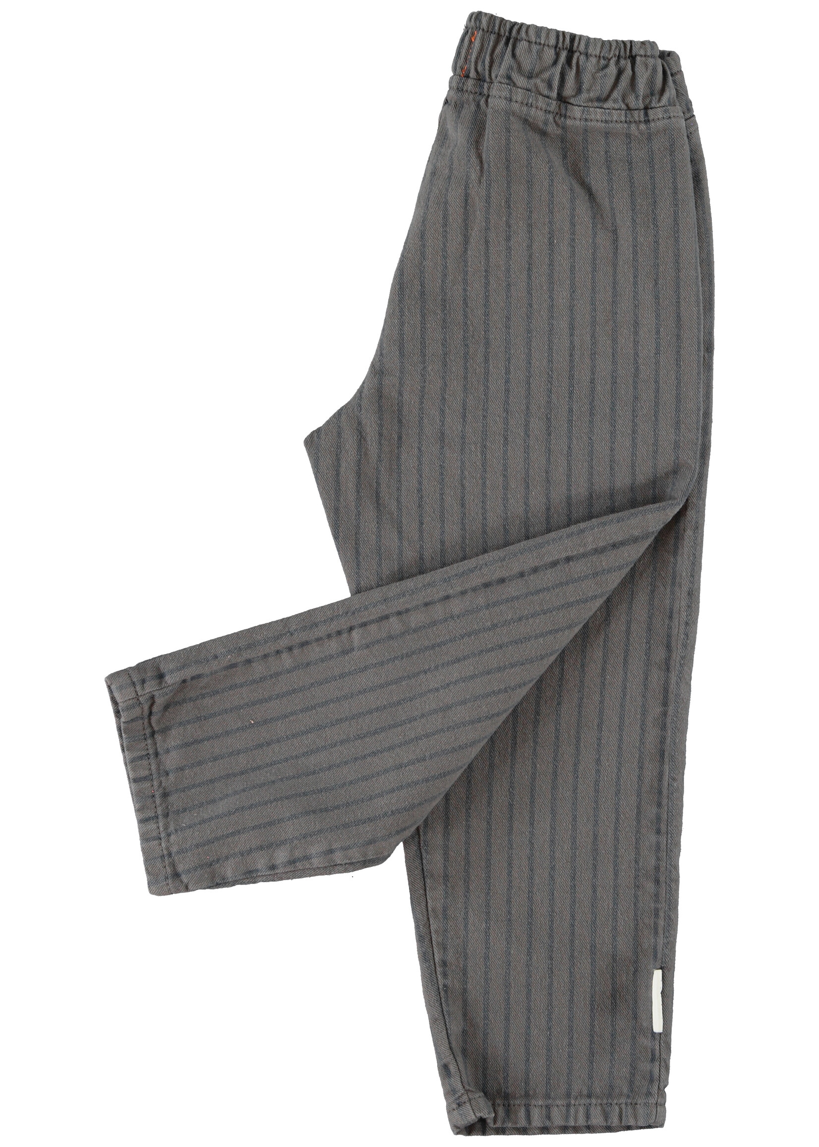 Piupiuchick Trousers grey w/ black stripes - Piupiuchick