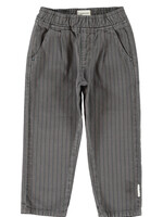 Piupiuchick Trousers grey w/ black stripes - Piupiuchick