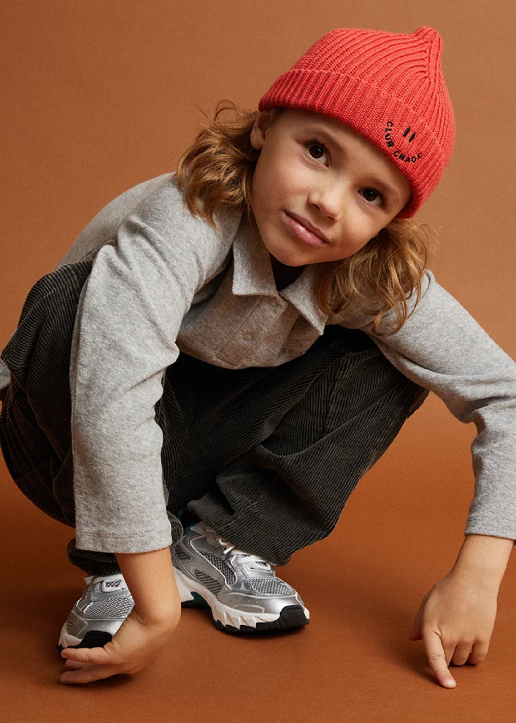 Sproet en Sprout Polo shirt grey melange - Sproet en Sprout