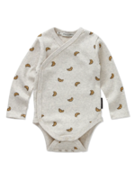 Sproet en Sprout Rib romper croissant - Sproet en Sprout