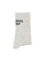 Piupiuchick Socks | light grey w/ school trip - Piupiuchick