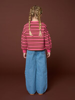 Petit Blush Wide leg jeans | Mid blue - Petit Blush