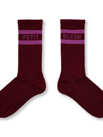 Petit Blush Sport socks | Garnet/orchid - Petit Blush