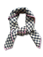 Petit Blush Scarf | Check beige/blue - Petit Blush