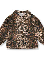 Petit Blush Collar blouse | Leopard - Petit Blush