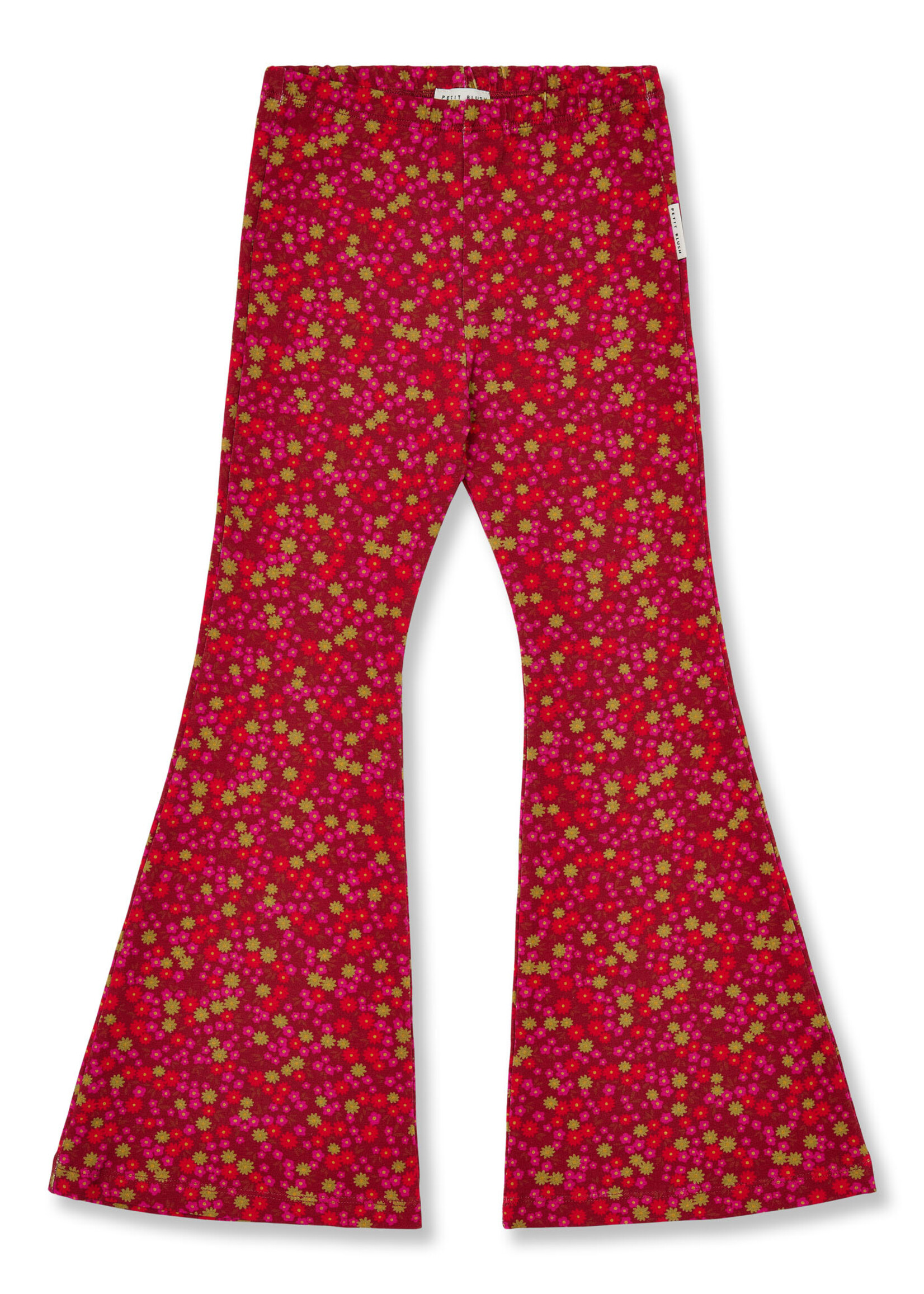 Petit Blush Bowie flared pants | Winter flower - Petit Blush