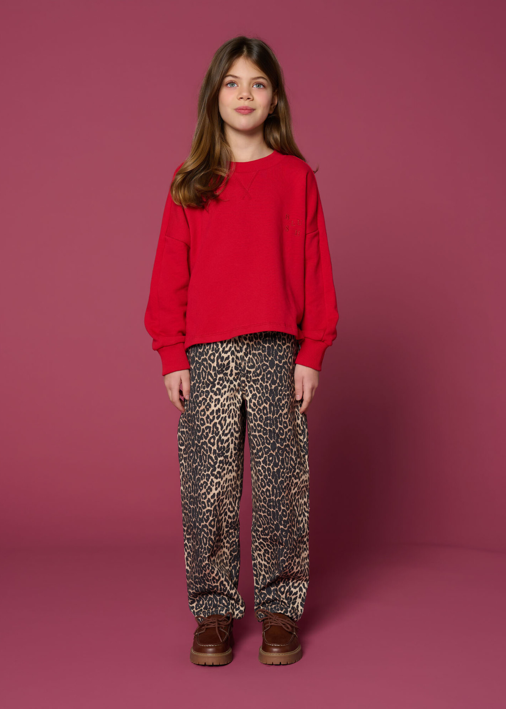 Petit Blush Ballon fit jeans | Leopard - Petit Blush