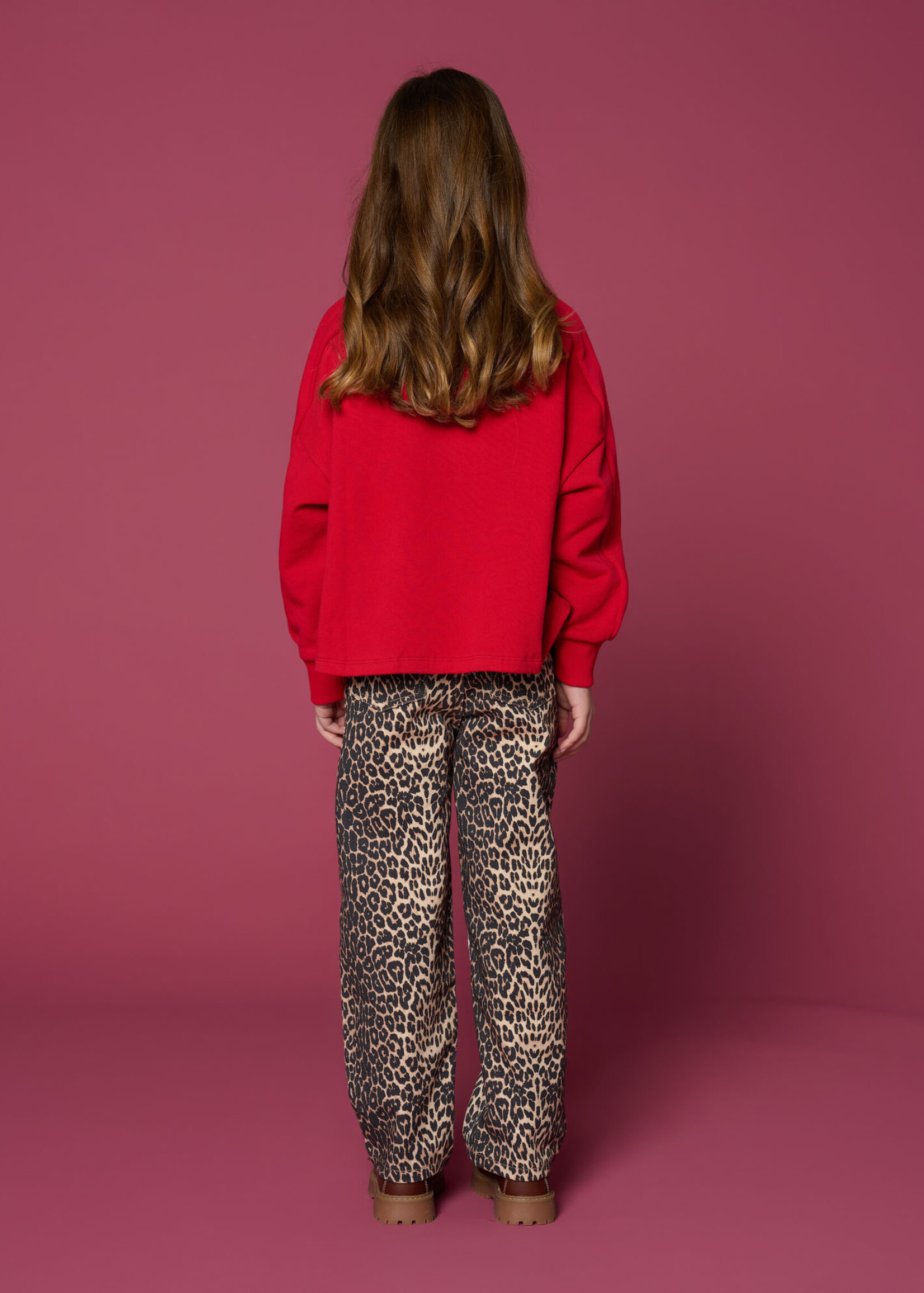 Petit Blush Ballon fit jeans | Leopard - Petit Blush