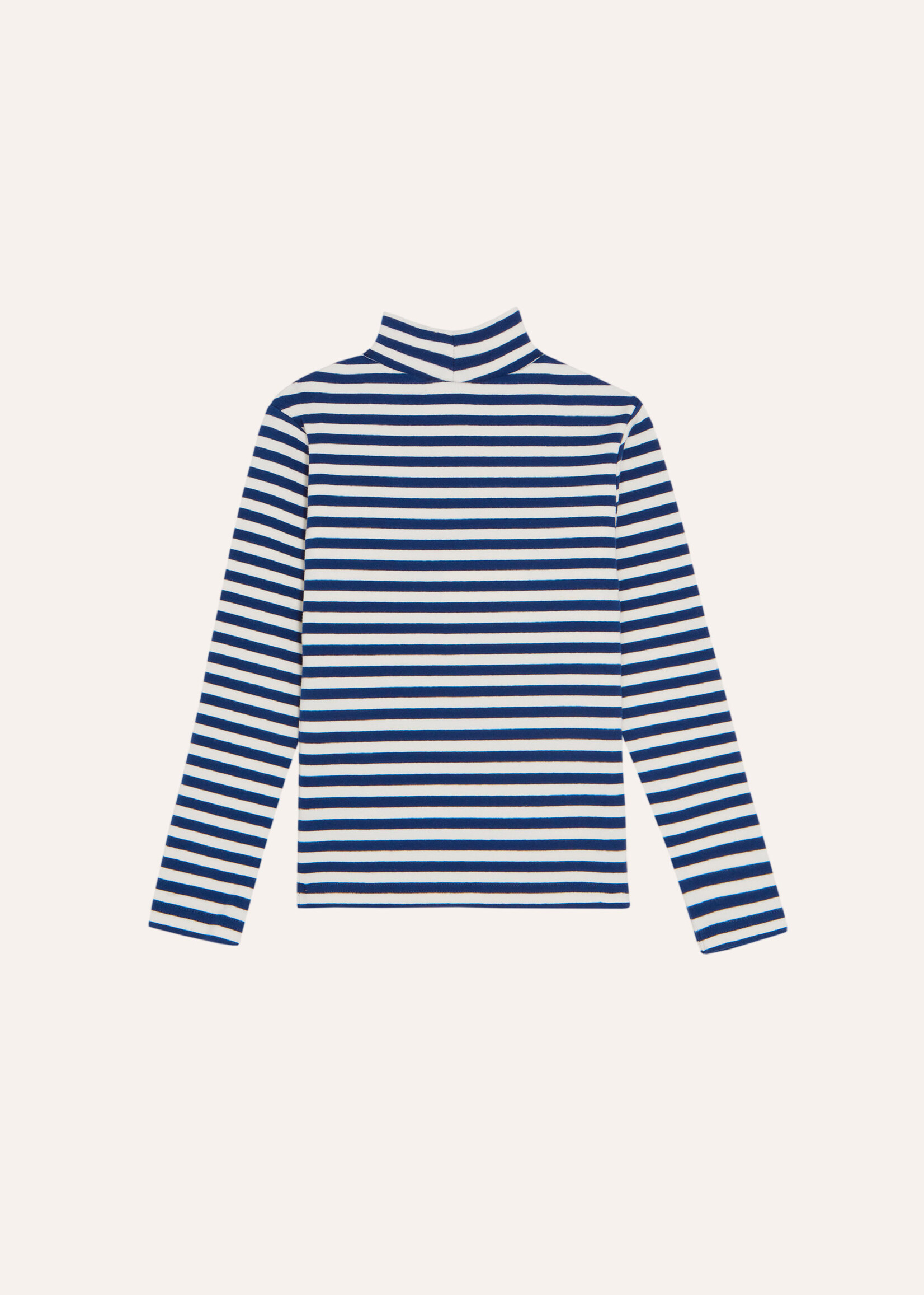 The campamento Blue stripes turtleneck tshirt - The Campamento