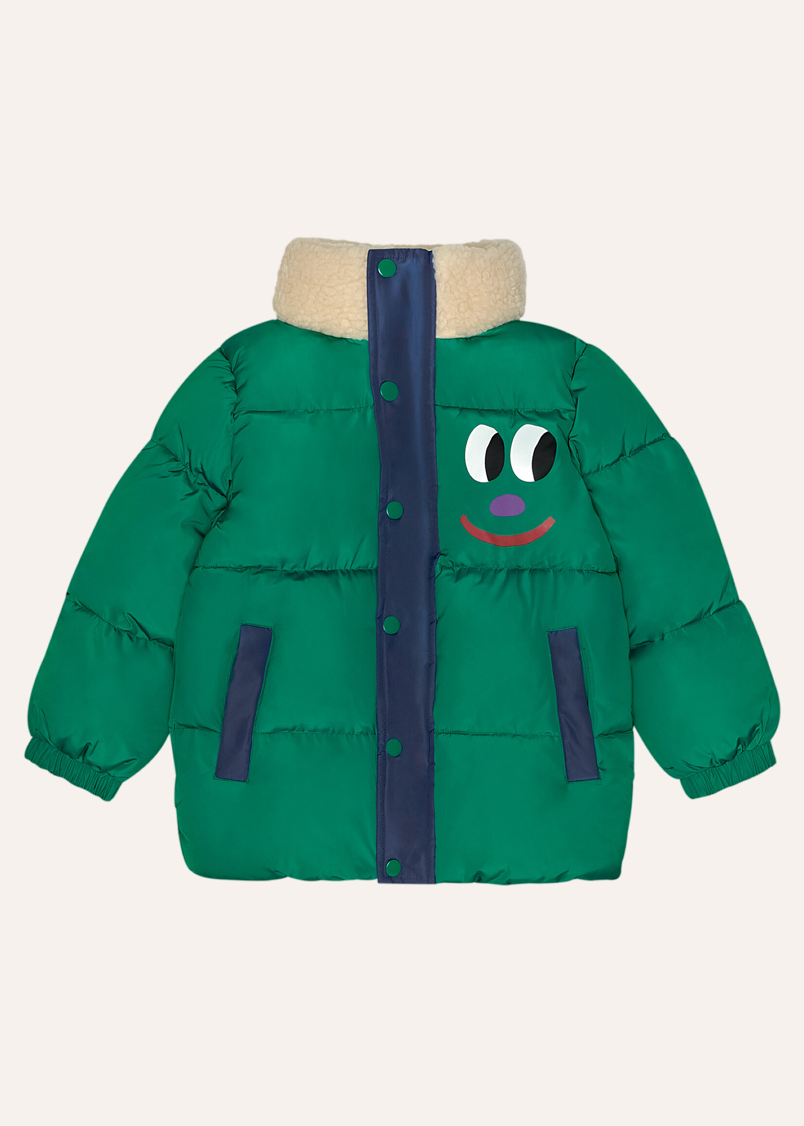 The campamento Smiley face puffer jacket - The Campamento