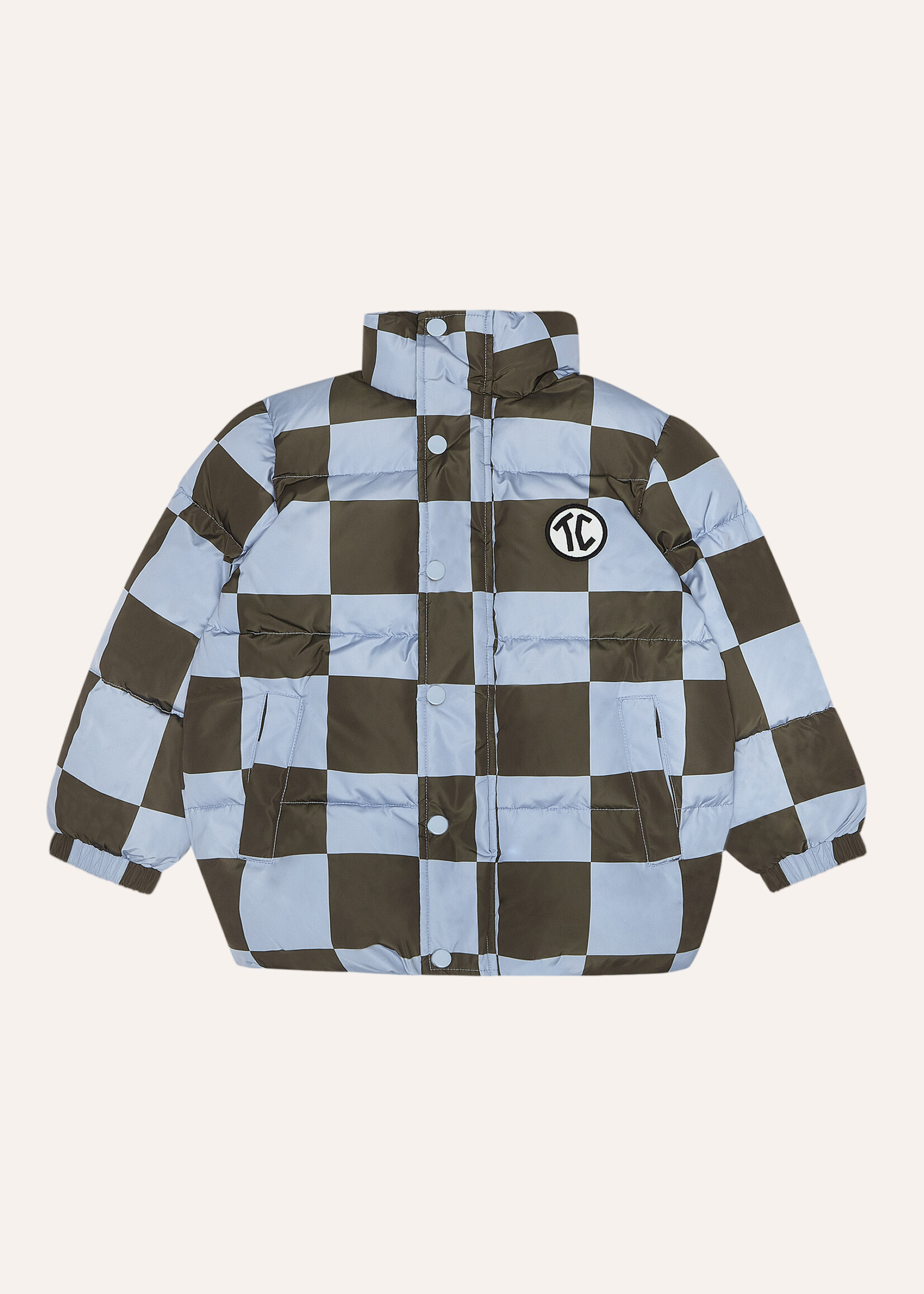 The campamento Checked puffy jacket - The Campamento