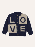 The campamento Love blue cardigan - The Campamento