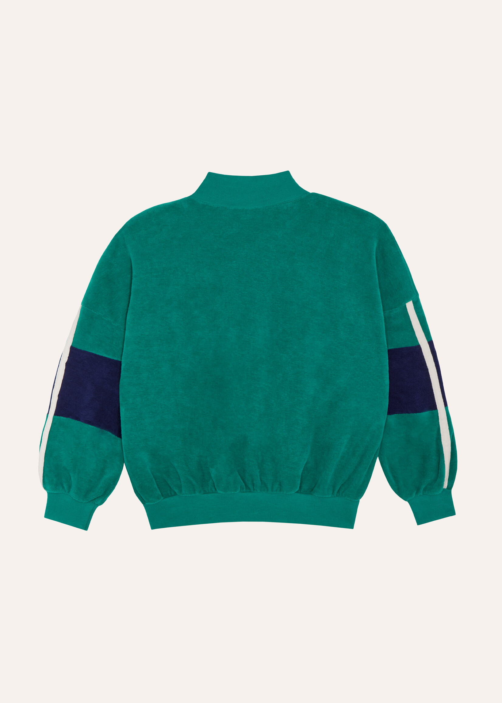The campamento Green colorblock sweatshirt - The Campamento