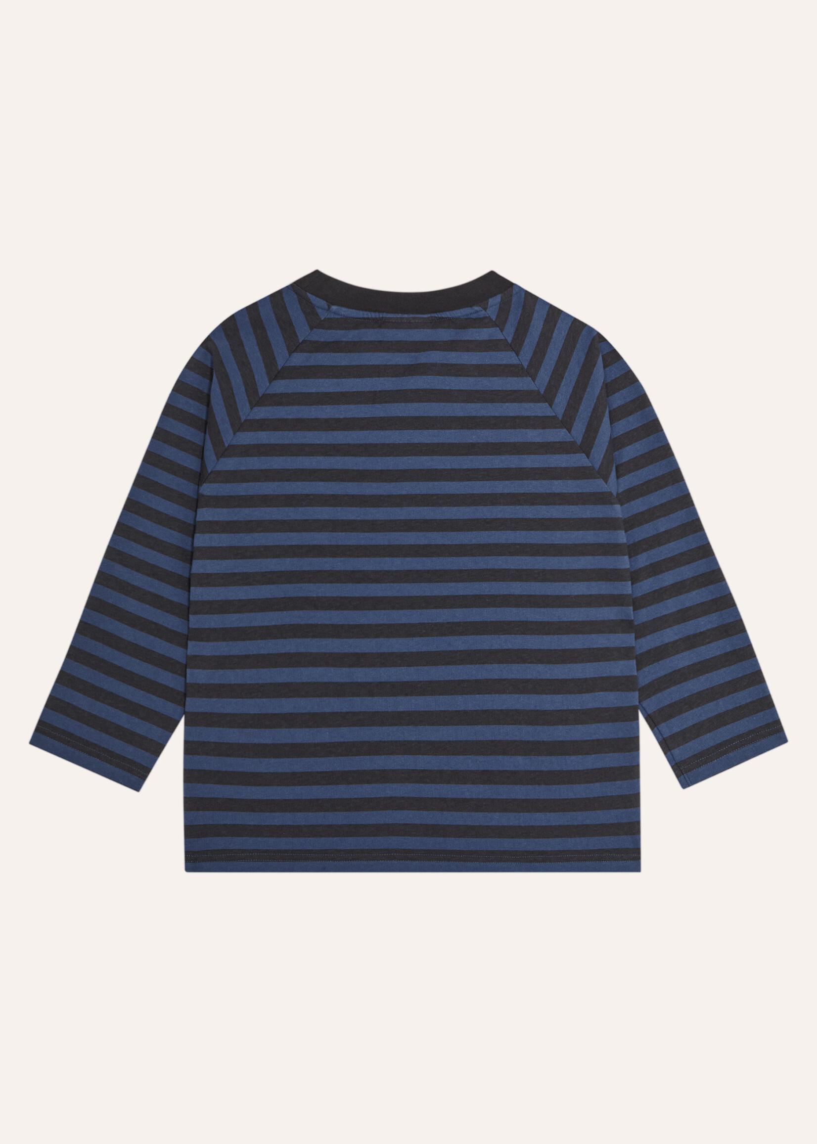 The campamento Blue grey stripes tshirt - The Campamento