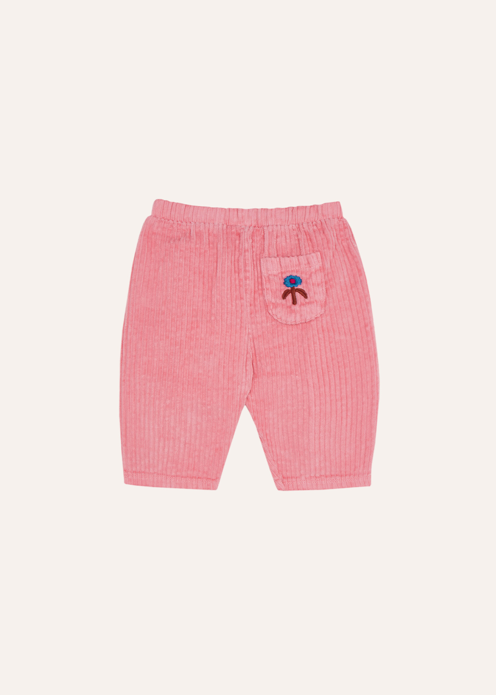 The campamento Pink corduroy baby trousers - The Campamento