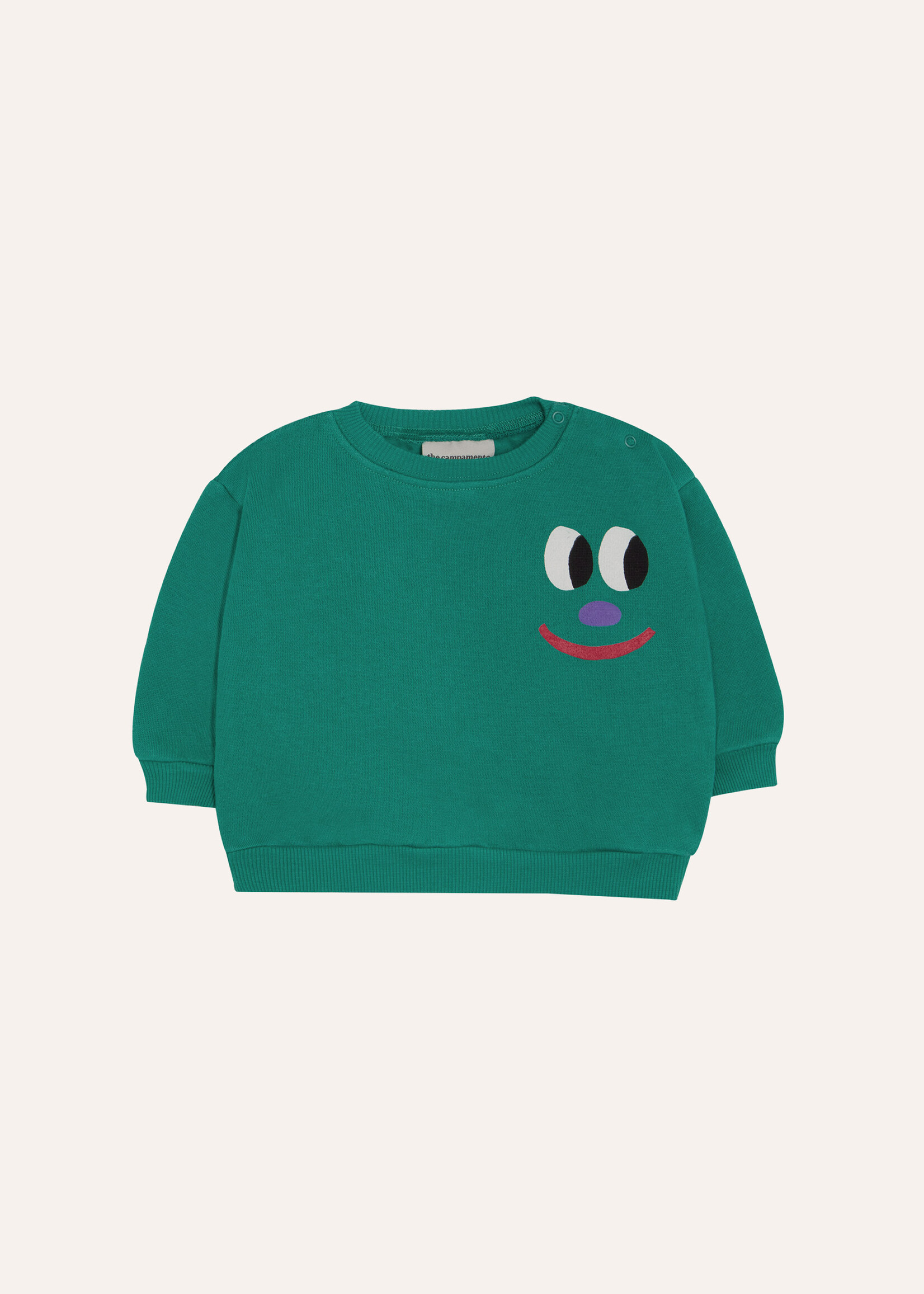 The campamento Smiley face green sweatshirt - The Campamanto