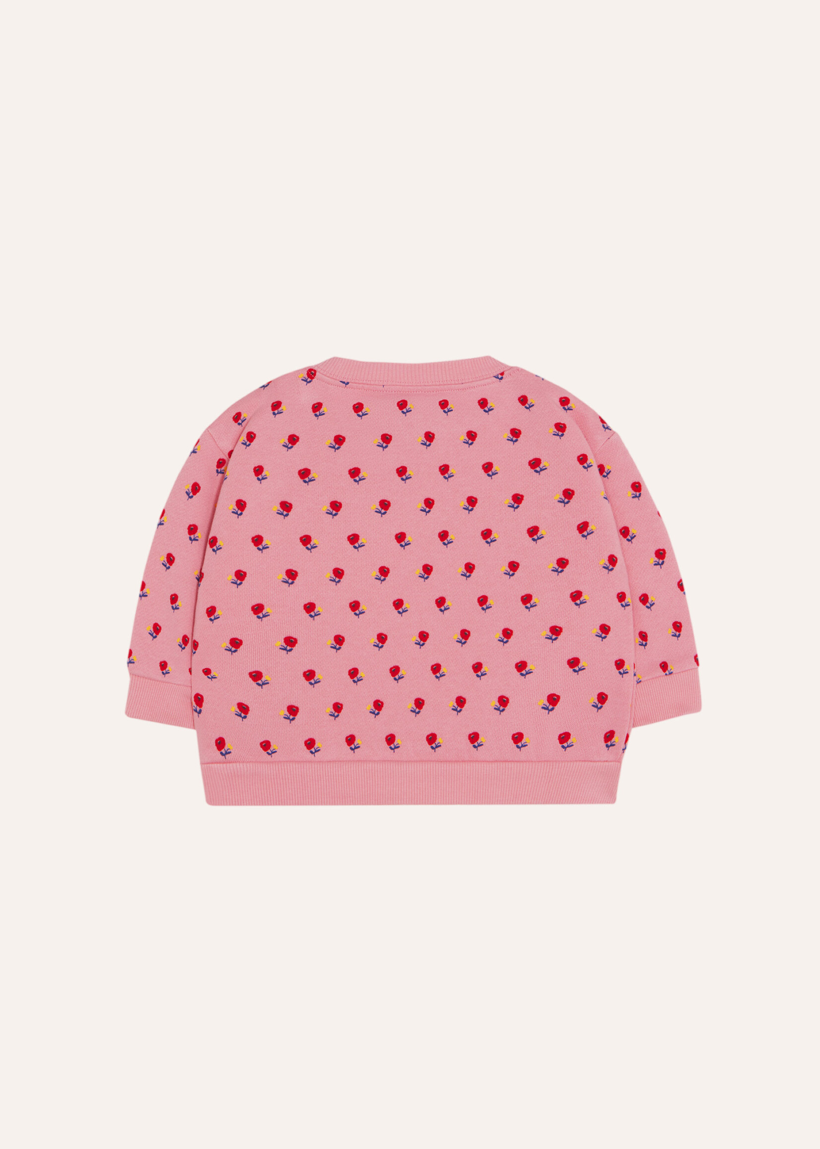 The campamento Flowers pink baby sweatshirt - The Campamanto