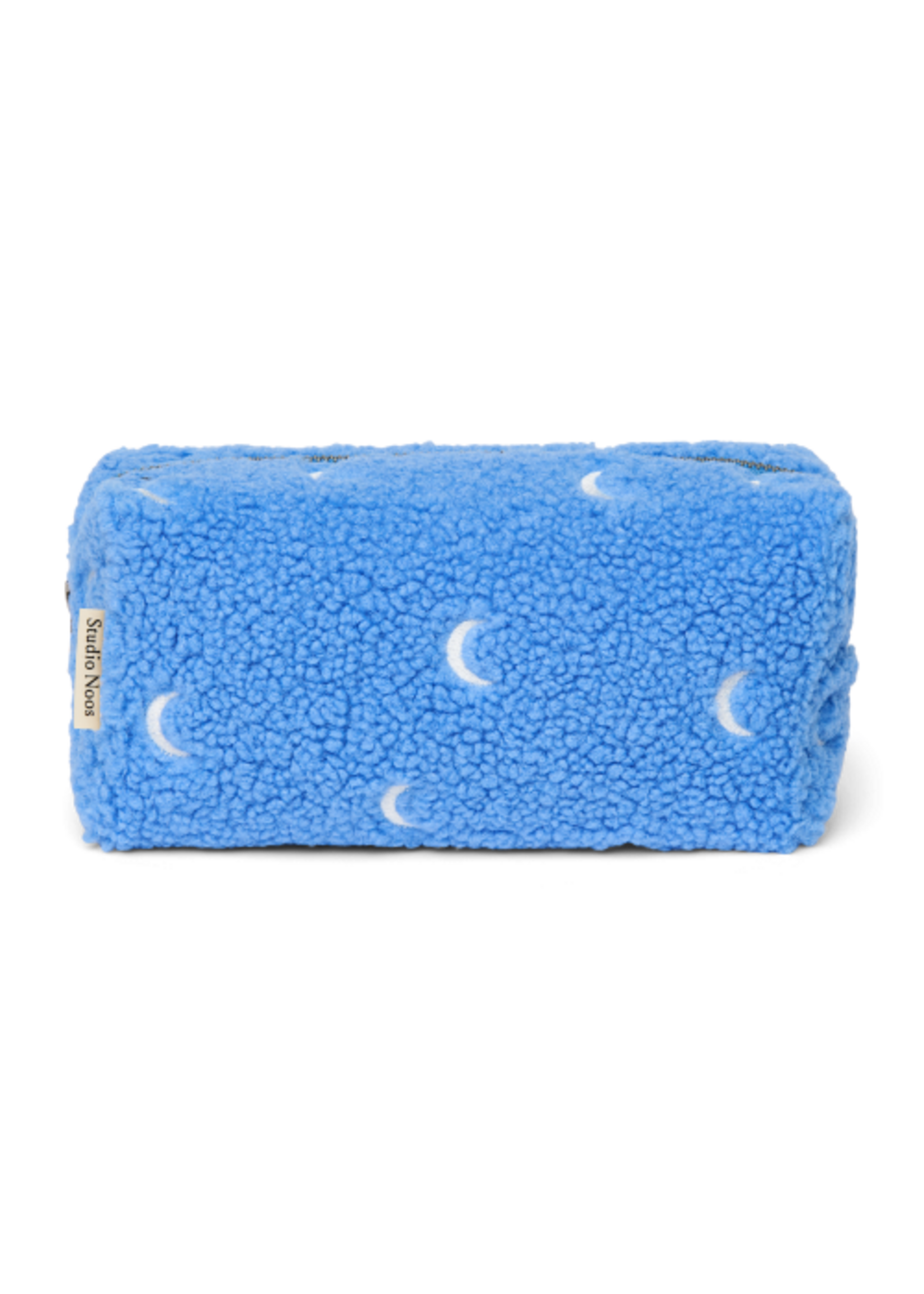Studio Noos Light blue teddy moons pouch - Studio Noos