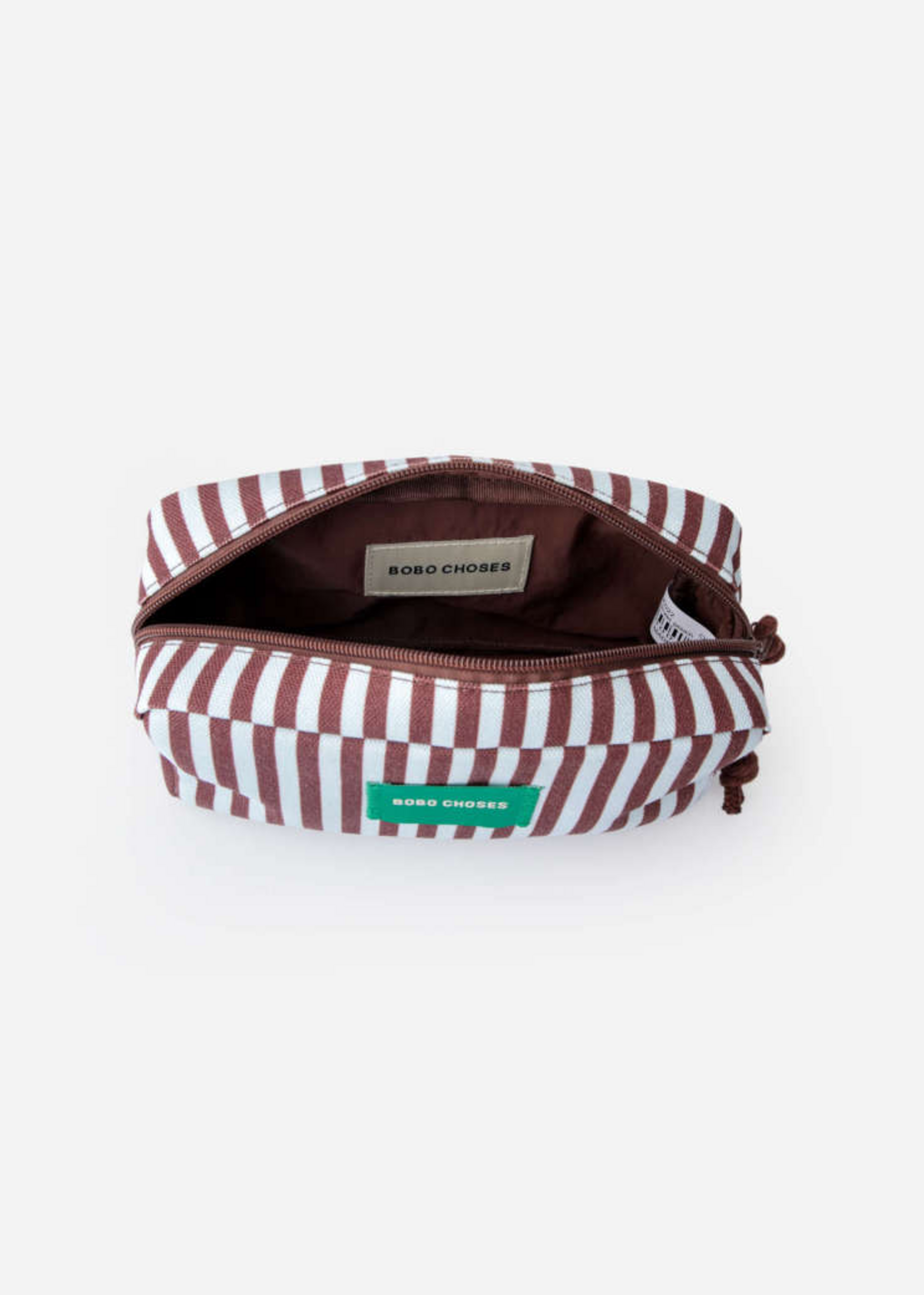 Bobo Choses Striped canvas pouch - Bobo Choses