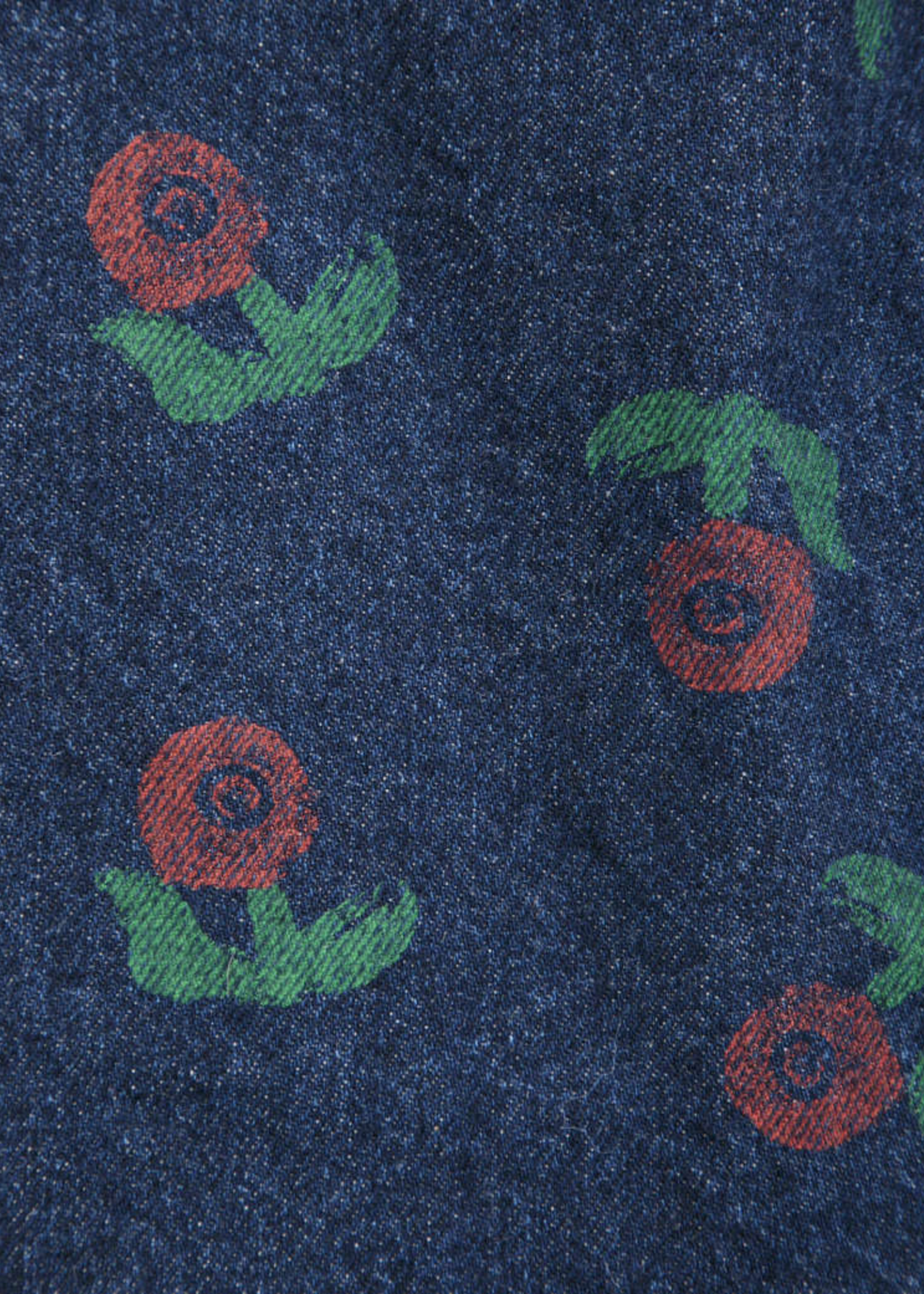 Bobo Choses Stamp bloom all over denim skirt - Bobo Choses