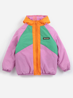 Bobo Choses Almost Moiree all over reversible anorak pink - Bobo Choses